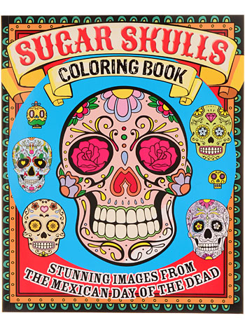 Sugar Skulls Coloring Book